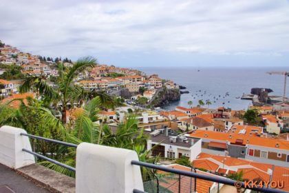 Madeiras Südküste -Blick auf Câmara de Lobos