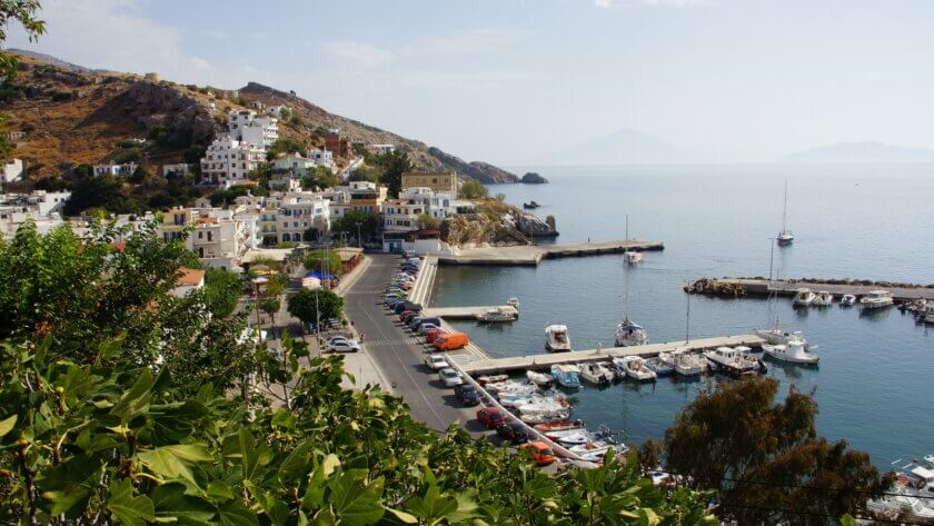 Ikaria -Hafen Agios Kirykos